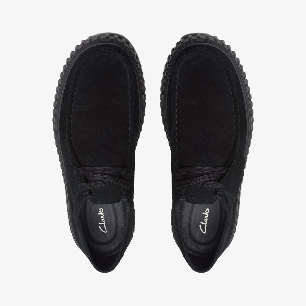 Clarks Torhill Lo Black Suede 26172019