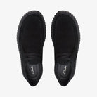 Clarks Torhill Lo Black Suede 26172019