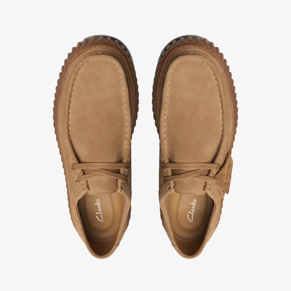 Clarks Torhill Lo Dark Sand Suede 26173471