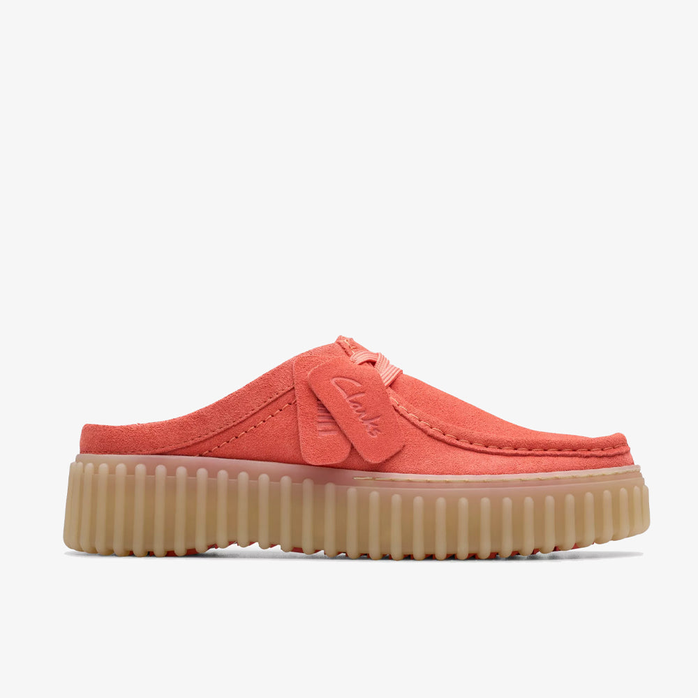 Clarks Torhill Mule Coral Suede 26181194