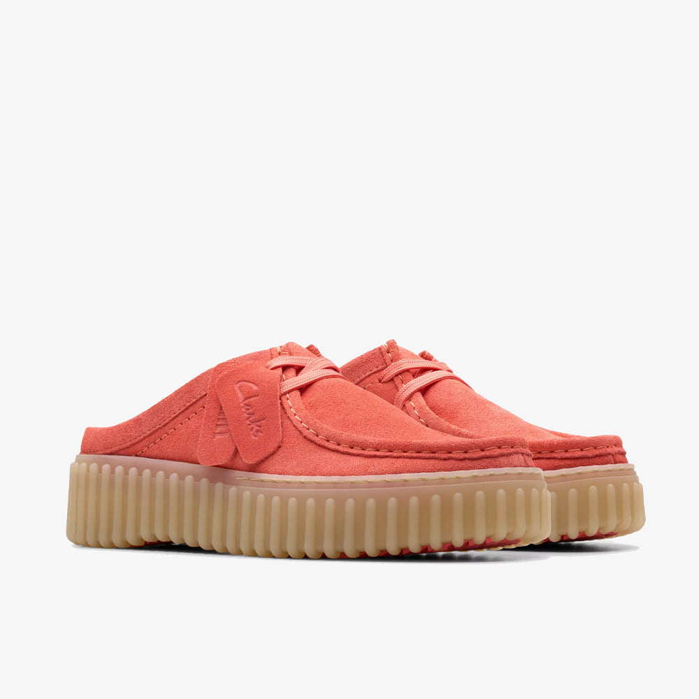 Clarks Torhill Mule Coral Suede 26181194
