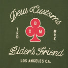 Deus Ex Machina Basto Zip Hoodie Cypress Green Dmf258293-cyp