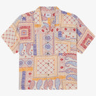 Obey Archie Woven Shirt S/S Cream Multi 181210427-crm
