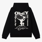 Obey New Visions Extra Heavy Hood Black 112470243-blk
