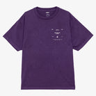 Obey Obey Around The Globe Tshirt Pigment Imperial Purple 167924096-ipr