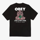 Obey Obey Love & Unity Now Tshirt Black 165264103-blk