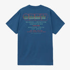 Obey Obey Measure Twice Tshirt Harbor Blue 165264146-hbu