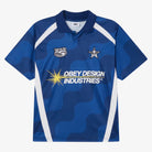 Obey Obey Soccer Jersey Polo S/S Blue Multi 131080372-bmu
