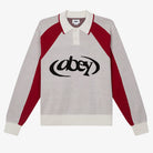 Obey Obey Soccer Polo Sweater White Multi 151000100-wtm