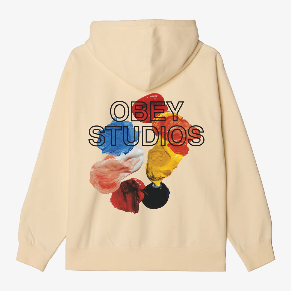 Obey Obey Studio Palette Hood Unbleached 117464052-ubl