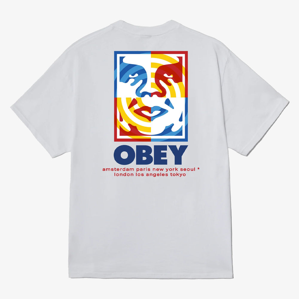Obey Obey Target Icon Tshirt White 165264065-wht