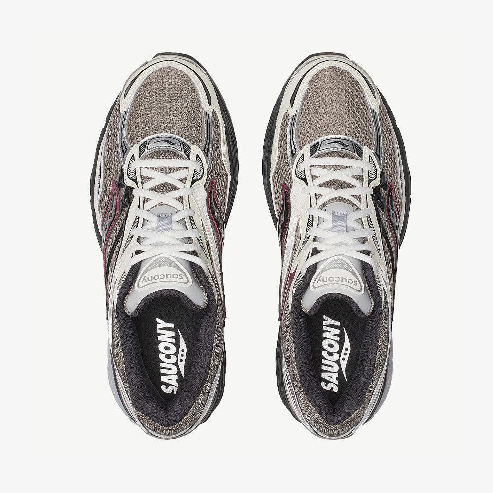 Saucony Progrid Omni 9 Tan/Maroon
