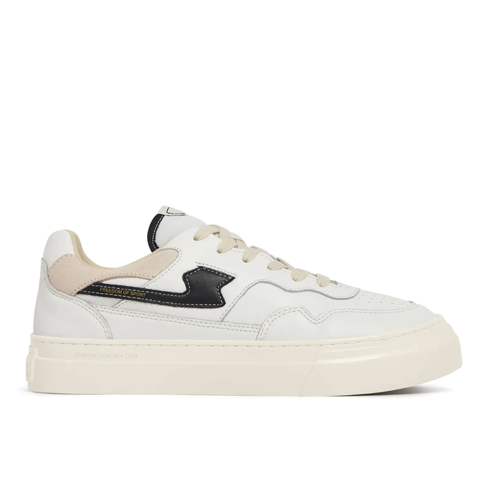 Stepney Workers Club Pearl S-strike Leather White/Black Ya09510