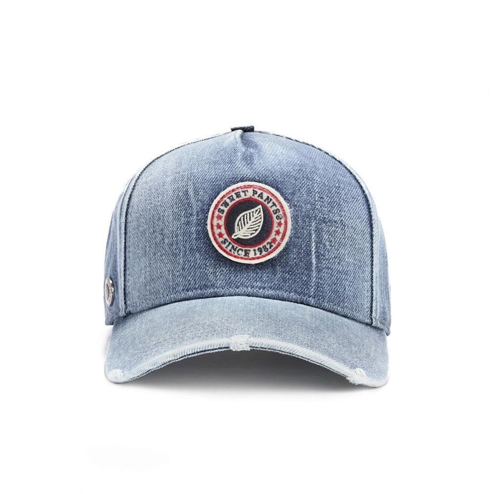 Sweet Pants Denim Used Cap Snow Denim-used-cap-snow
