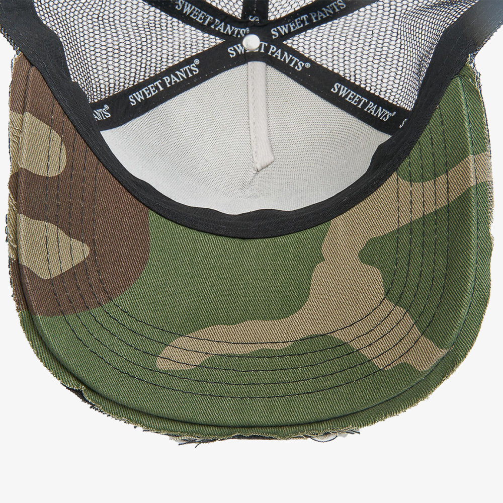 Sweet Pants Home Run Cap Bicolor Camo Black Home-run-cap-black
