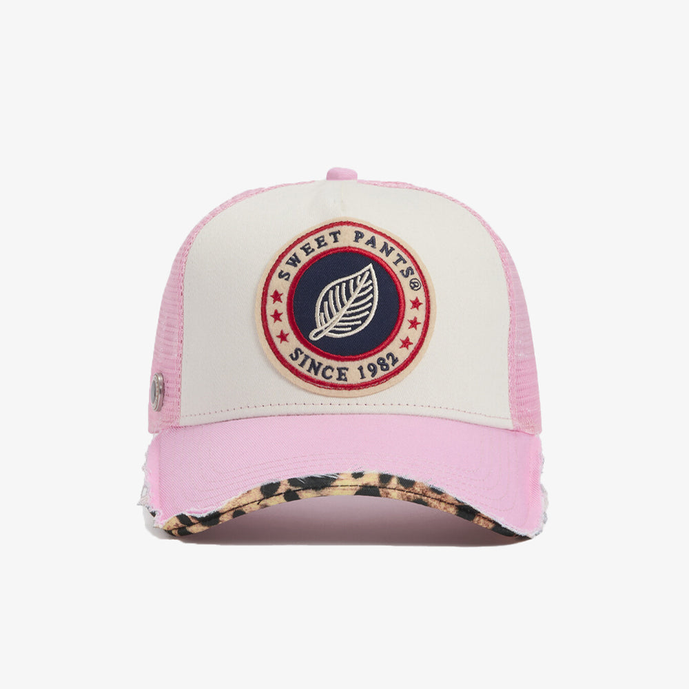 Sweet Pants Home Run Leo Logo Devant Peony Home-run-leo-peony